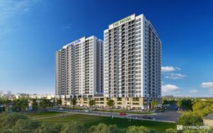Tiến độ xây dựng dự án The Privia Khang Điền T10/2023