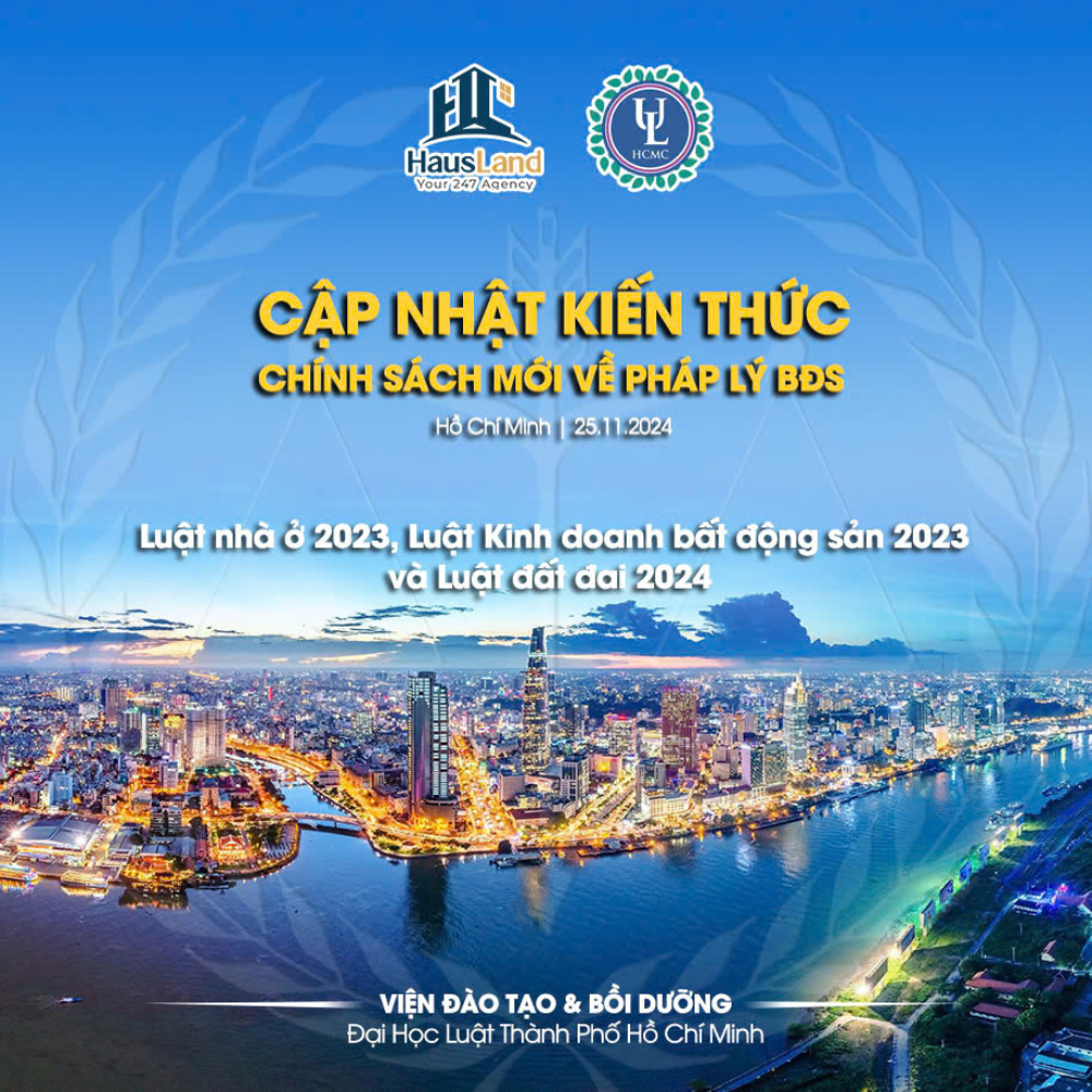 Buổi Đào Tạo " Cập nhật Kiến thức Chính sách mới về pháp lý Bất động sản"