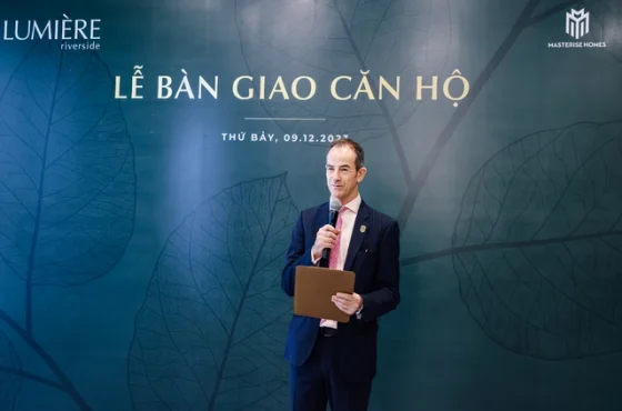 Masterise Homes chính thức bàn giao LUMIÈRE riverside, dự án thứ 4 trong năm 2023