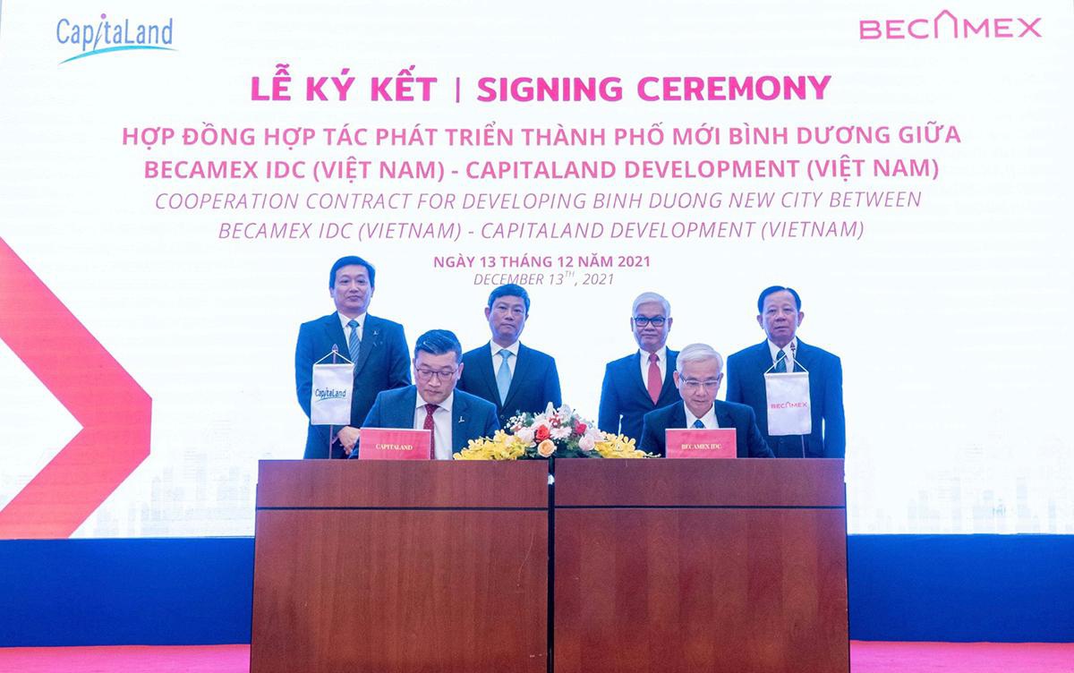 CapitaLand bắt tay Becamex kiến tạo dự án Sycamore