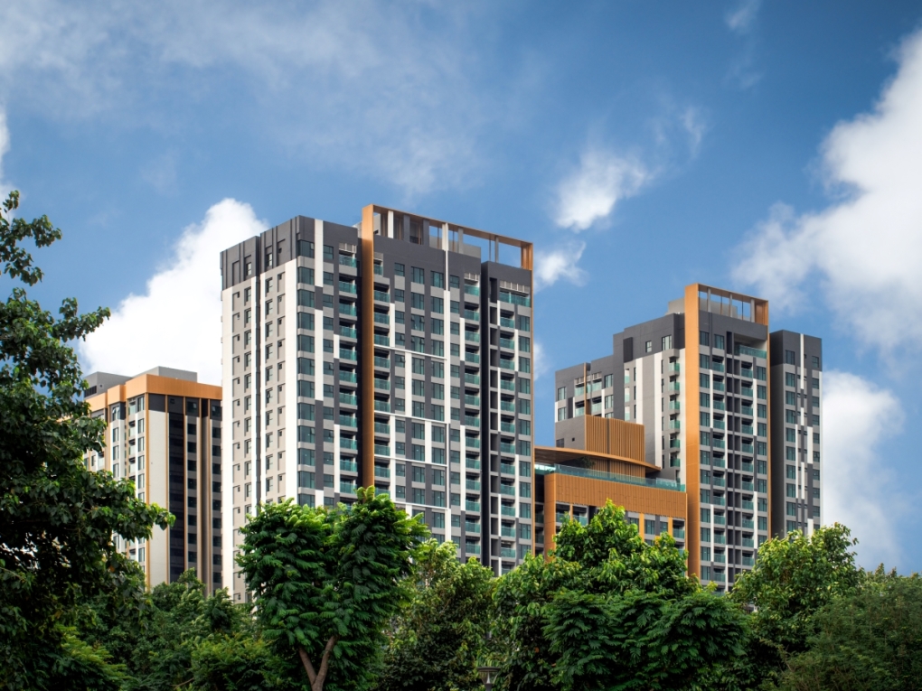 Bên ngoài căn hộ De La Sol. Ảnh: CapitaLand Development