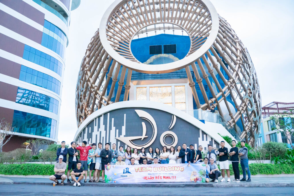 Team Building là hành trình kết nối cũng tinh thần đoàn kết của tập thể HausLand