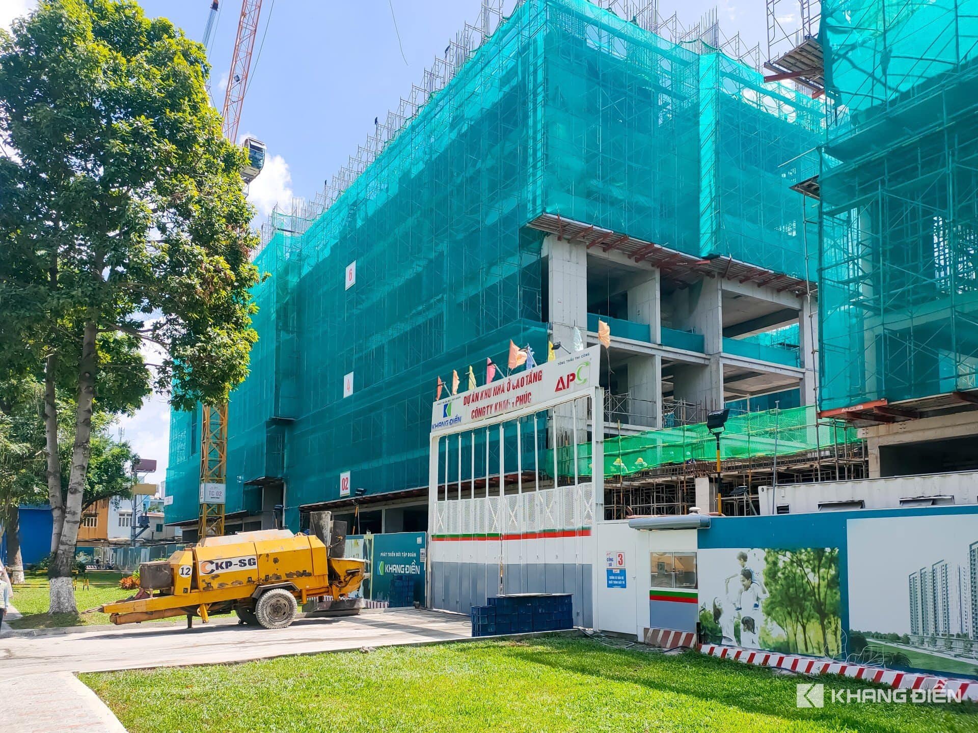 Nhà thầu An Phong tích cực xây dựng dự án The Privia Bình Tân