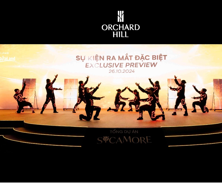 Sự kiện ra mắt đặc biệt Phân khu cao tầng đầu tiên | Orchard Hill Sycamore