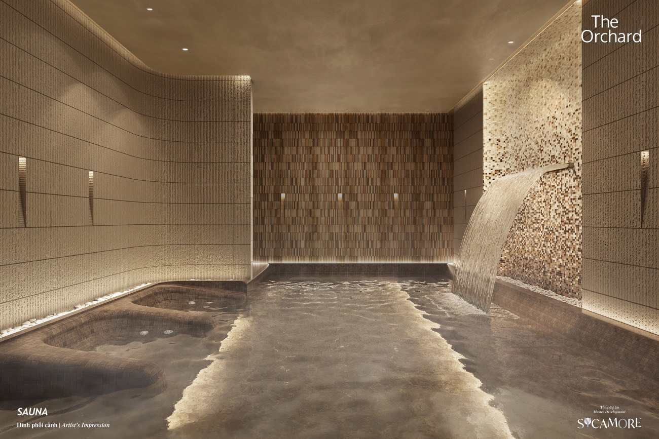 Khu vực Spa - Sauna Sycamore | Hình phối cảnh