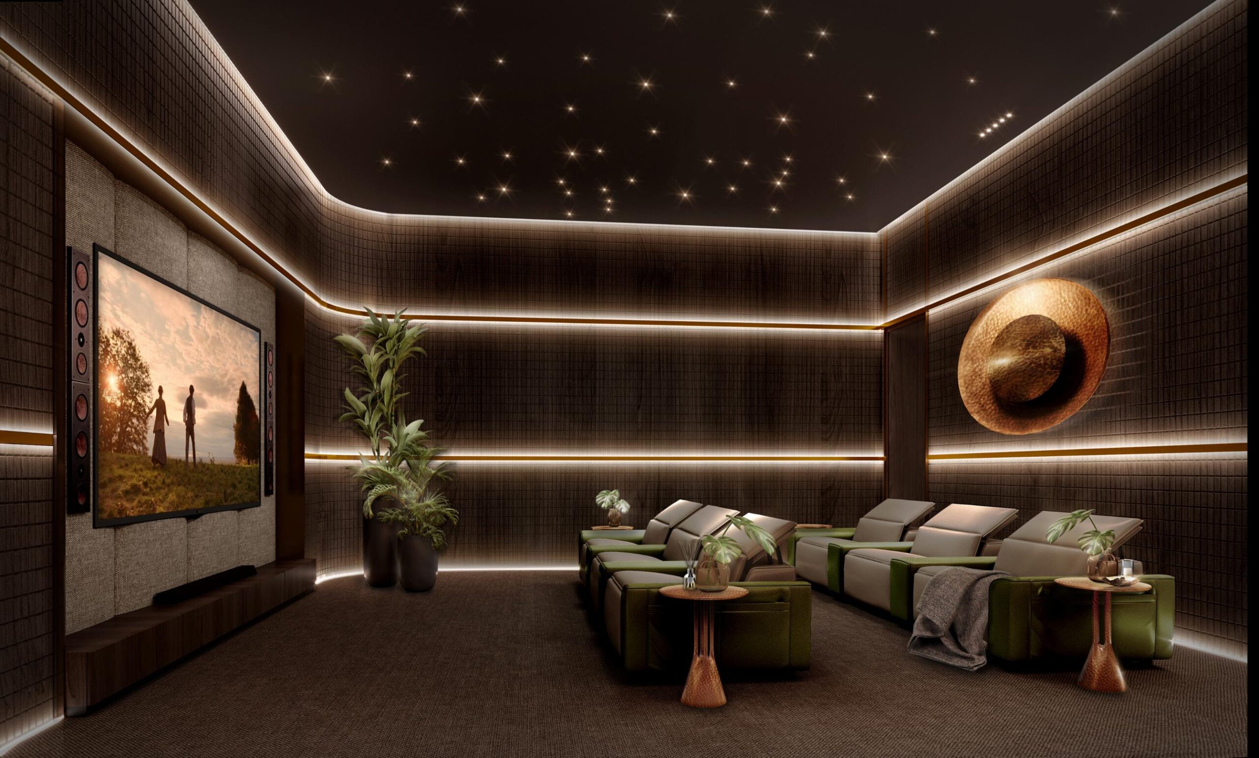 Phòng chiếu phim gia đình Orchard Grand Bình Dương