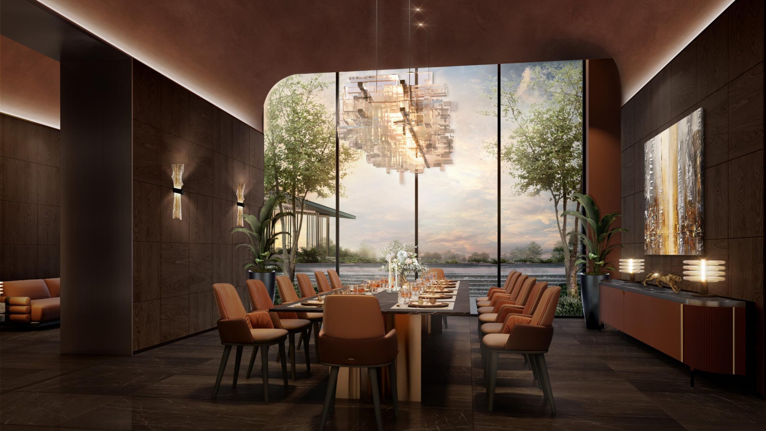 Sảnh tiệc Zennith Orchard Grand Bình Dương