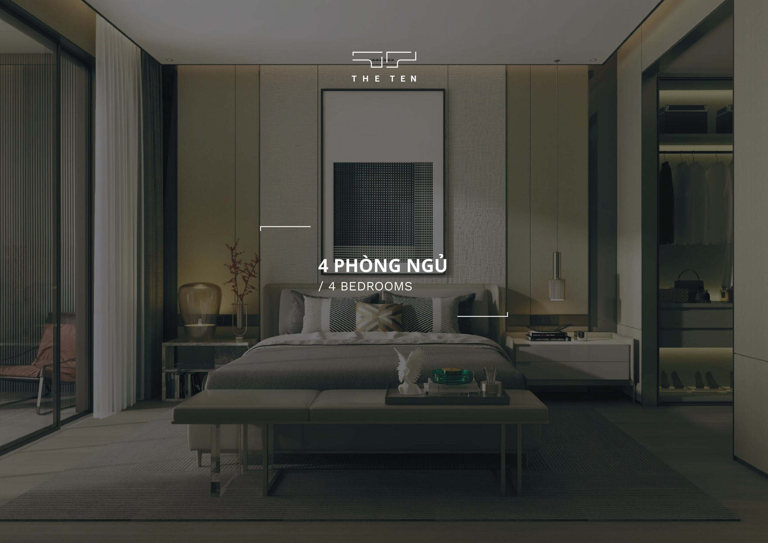 The TEN layout 4 phòng ngủ
