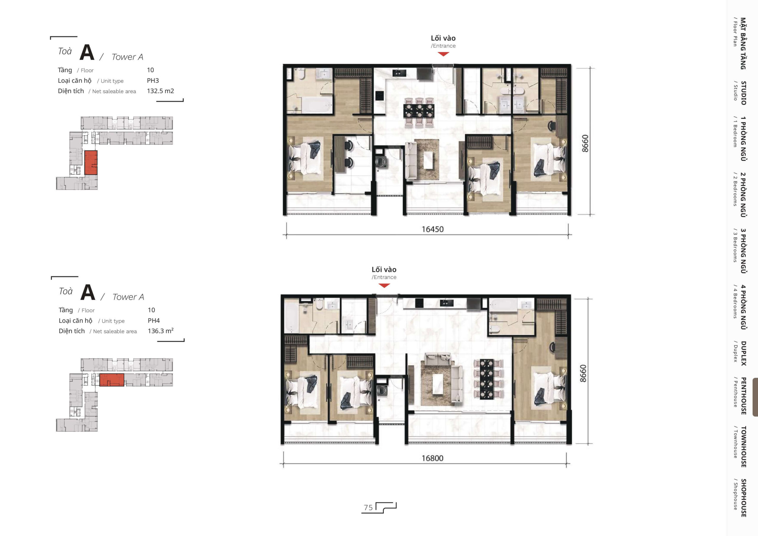 The TEN layout penthouse 2