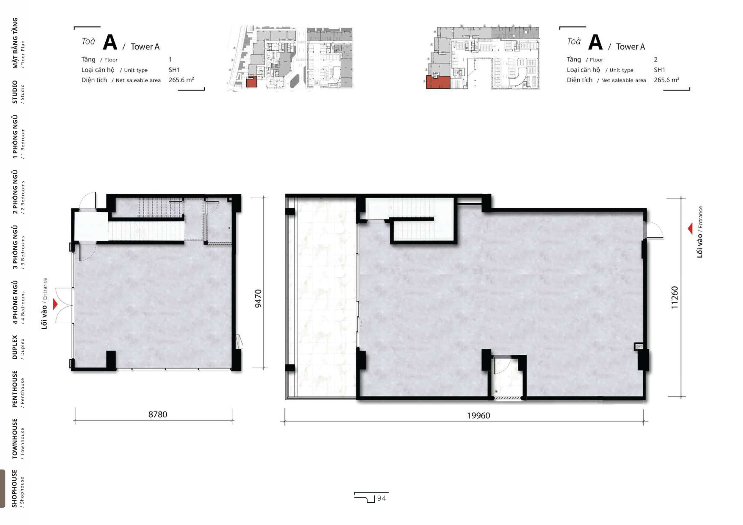 The TEN layout shophouse 1