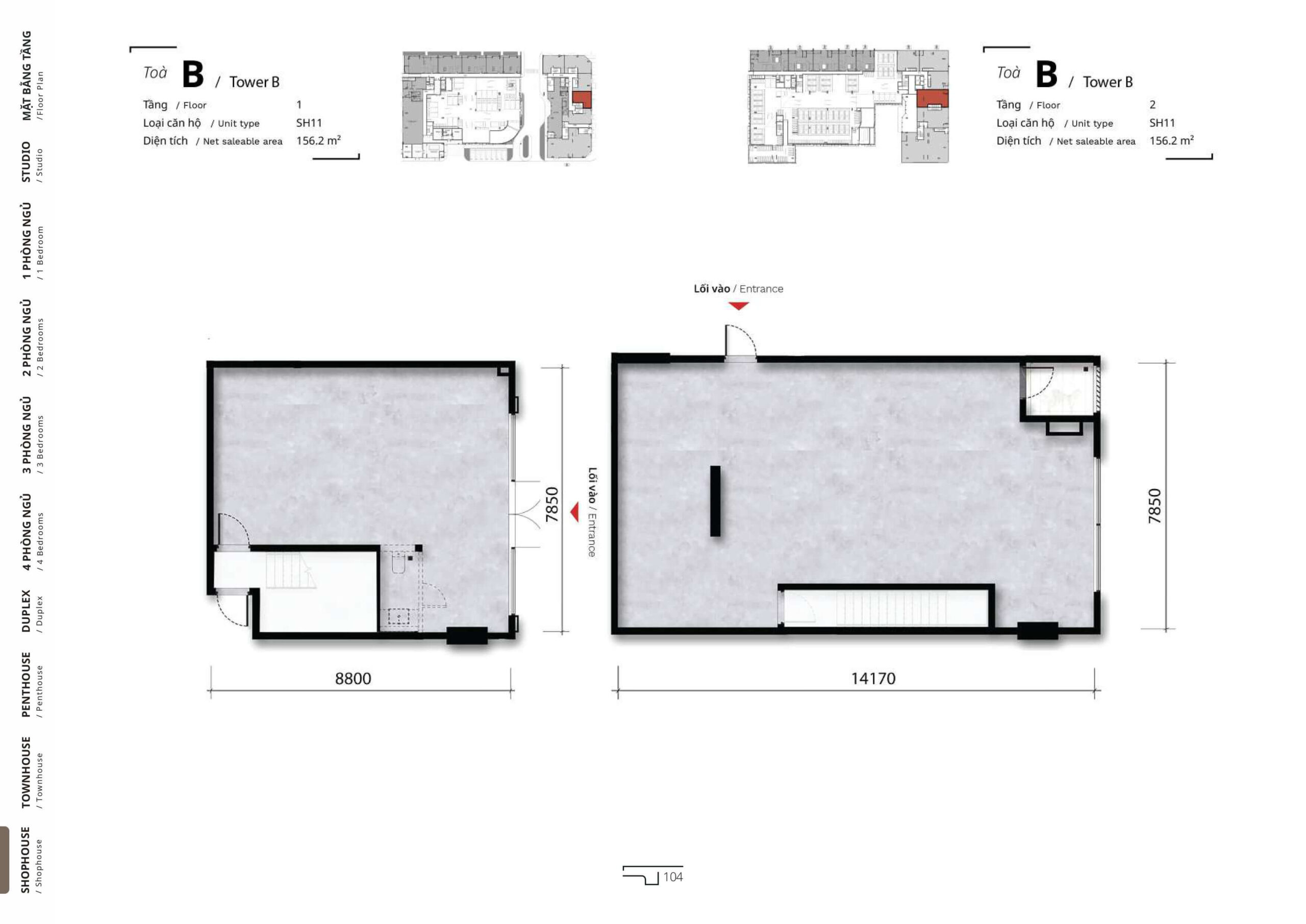 The TEN layout shophouse 11