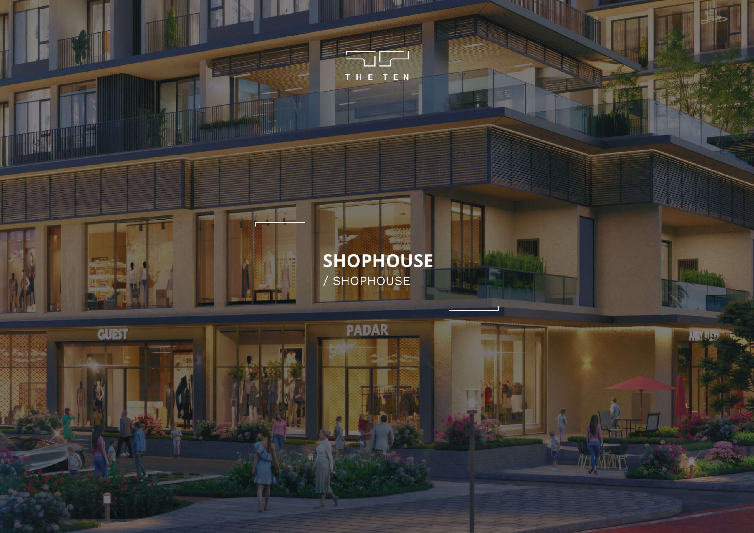 The TEN layout shophouse