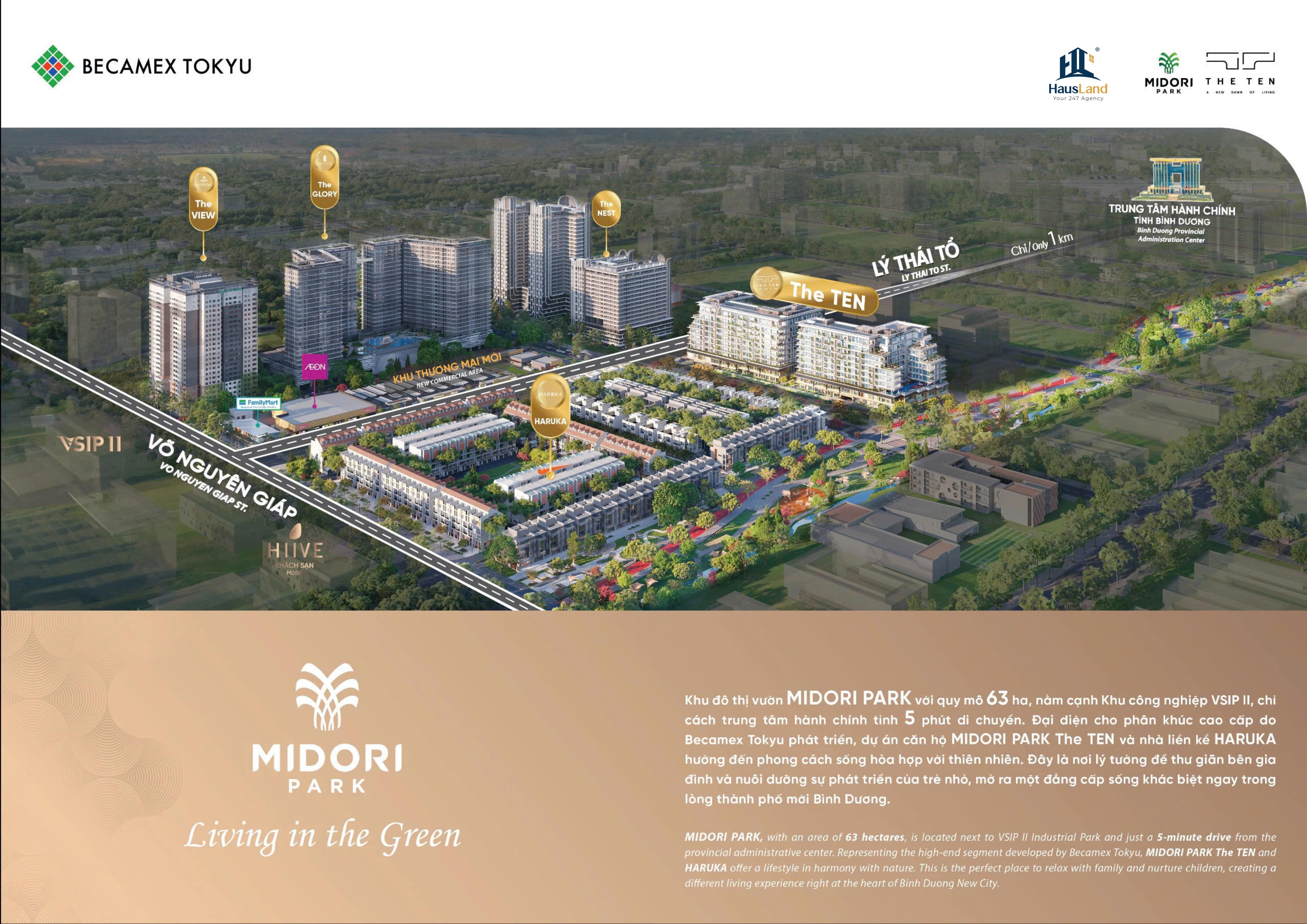 Tổng quan Midori Park