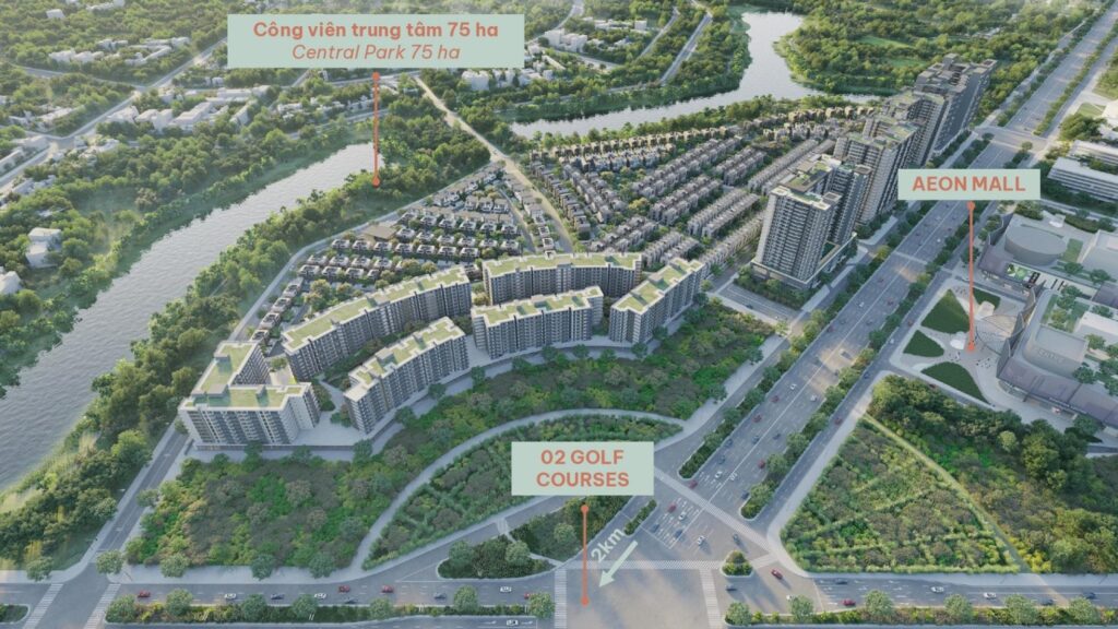 Công viên trung tâm Sycamore Bình Dương