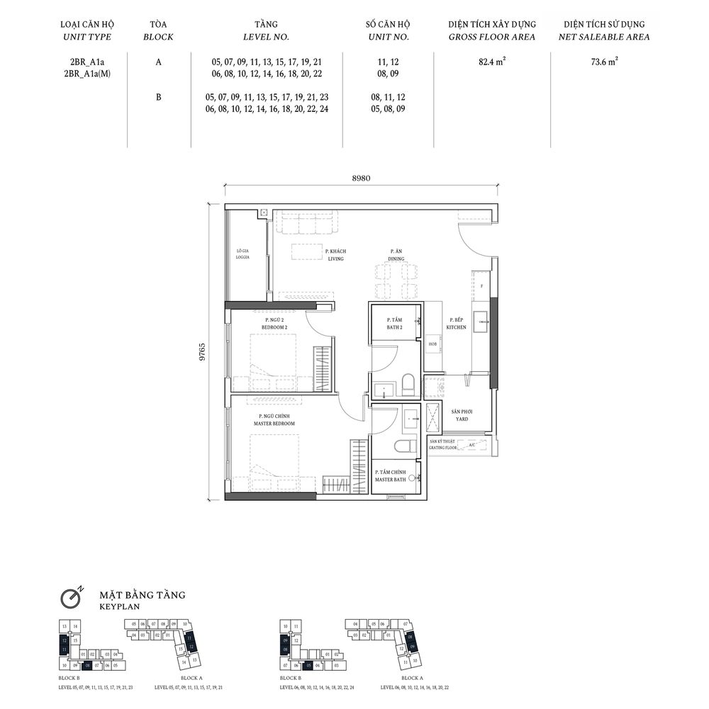 Orchard Grand - 2BR_A1a