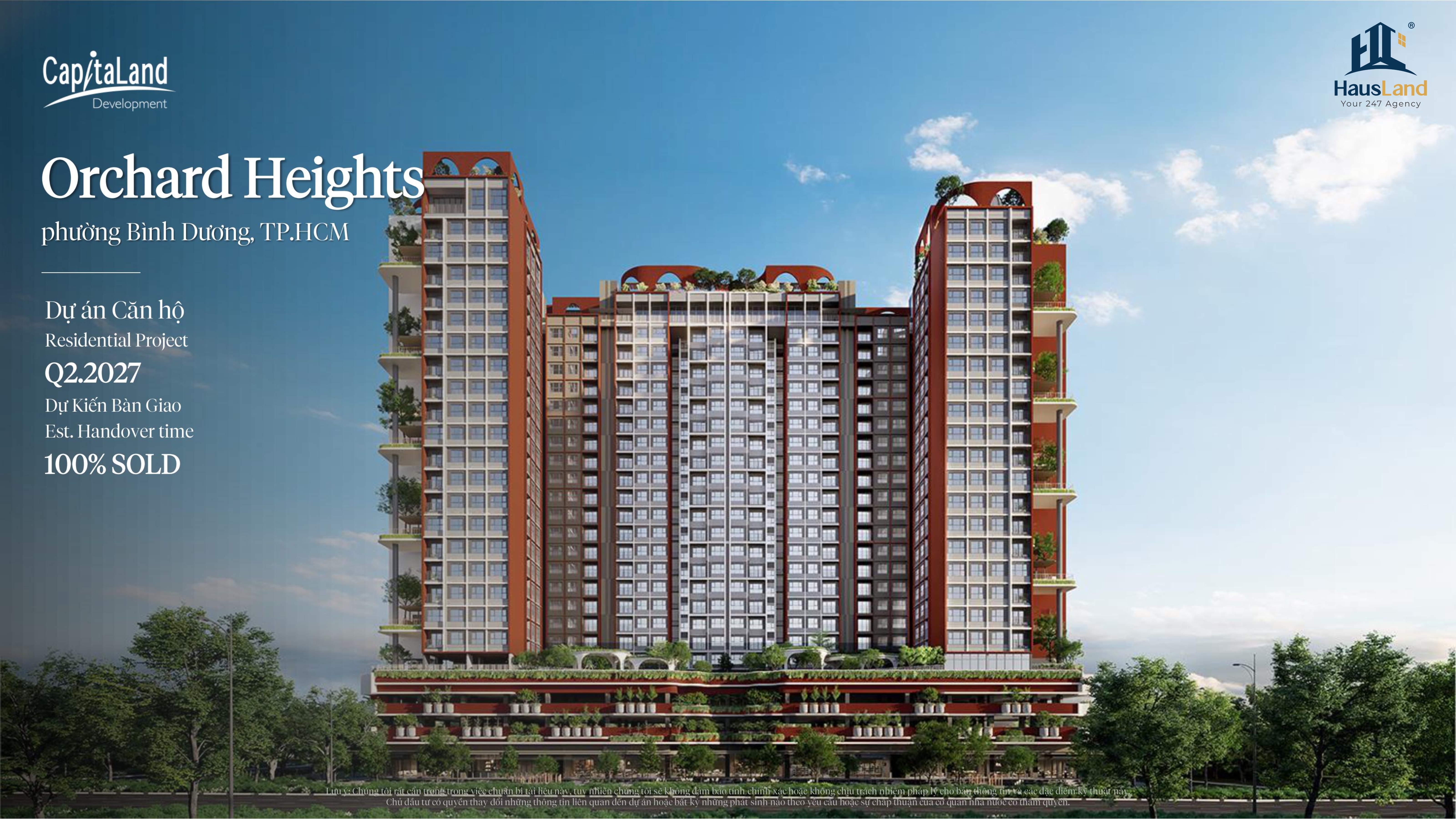 Phân khu Orchard Heights - Sycamore Bình Dương