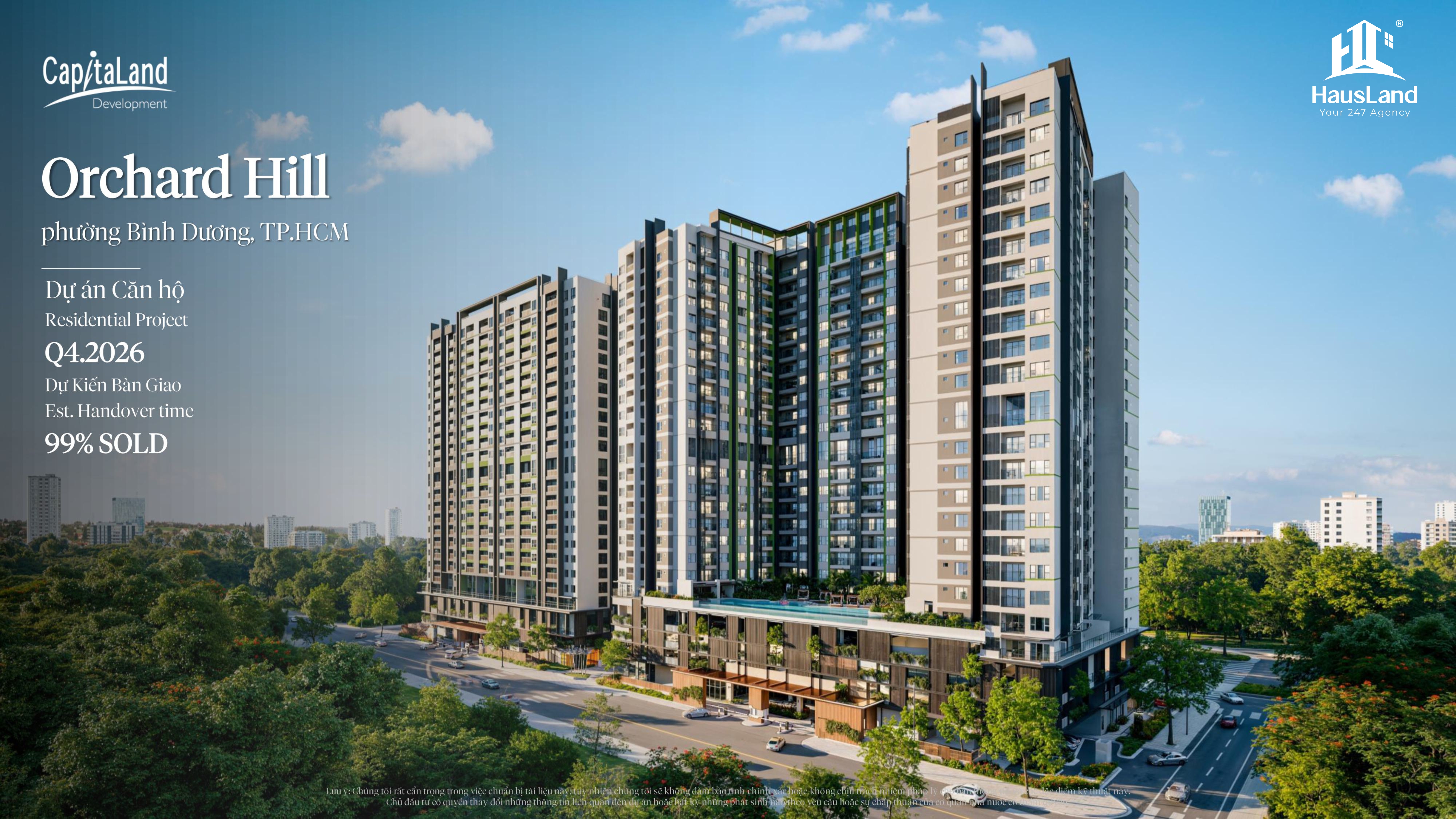 Phân khu Orchard Hill - Sycamore Bình Dương