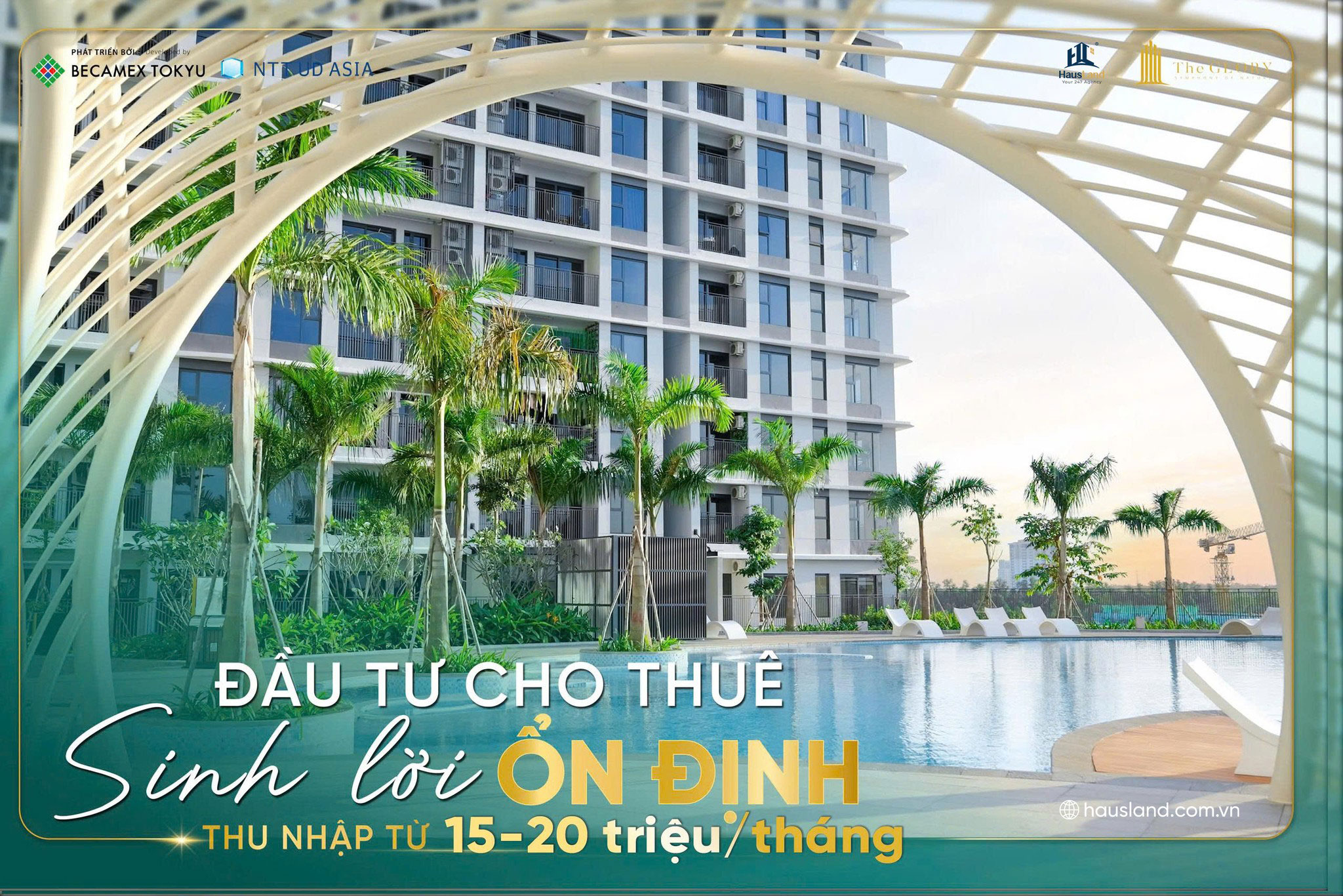 Mức giá cho thuê ấn tượng tại The Glory