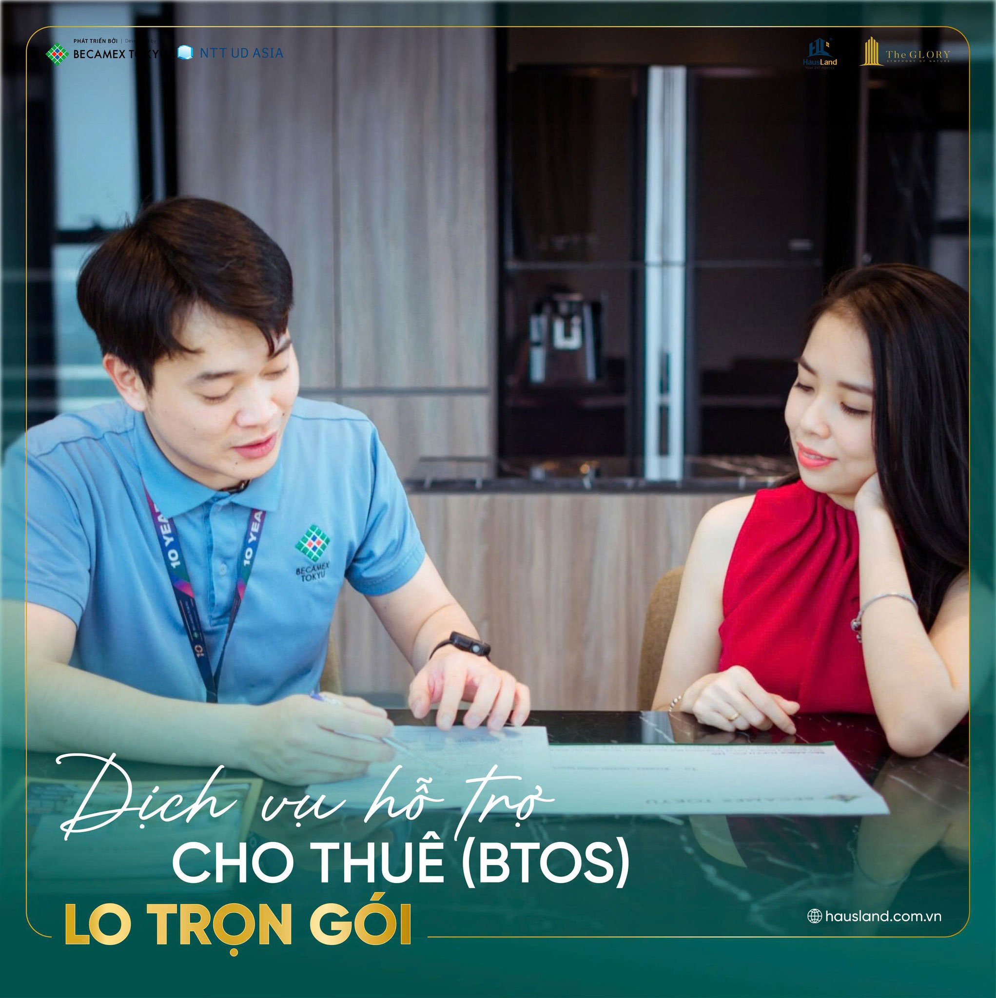 Dịch vụ quản lý cho thuê chuyên nghiệp BTOS | The Glory
