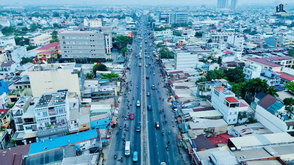 Quốc lộ 13 đã và đang được nâng cấp lên 8 làn xe 