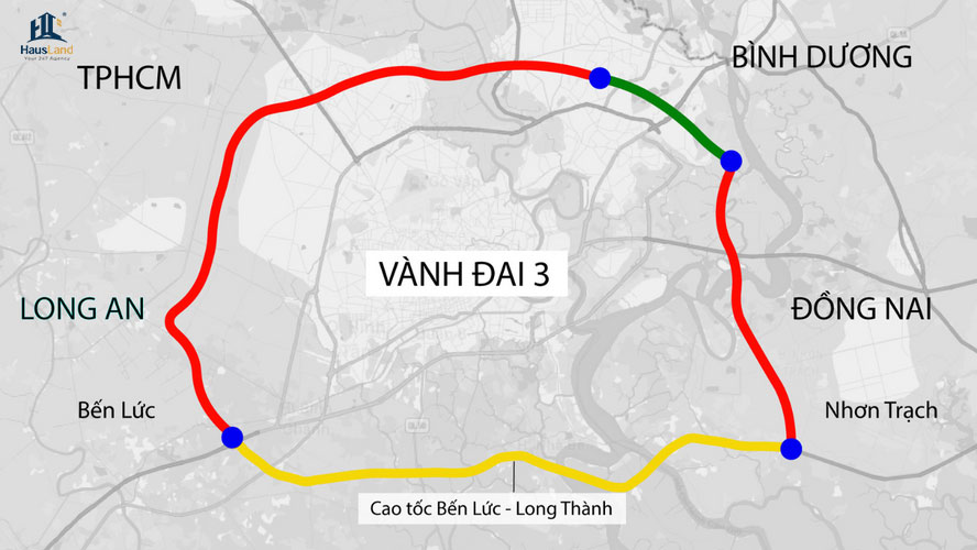 Quy hoạch Vành đai 3, giảm áp lực giao thông trên Quốc lọ 1A