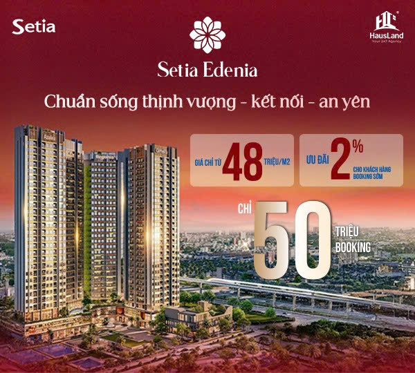 Banner Setia Edenia HausLand