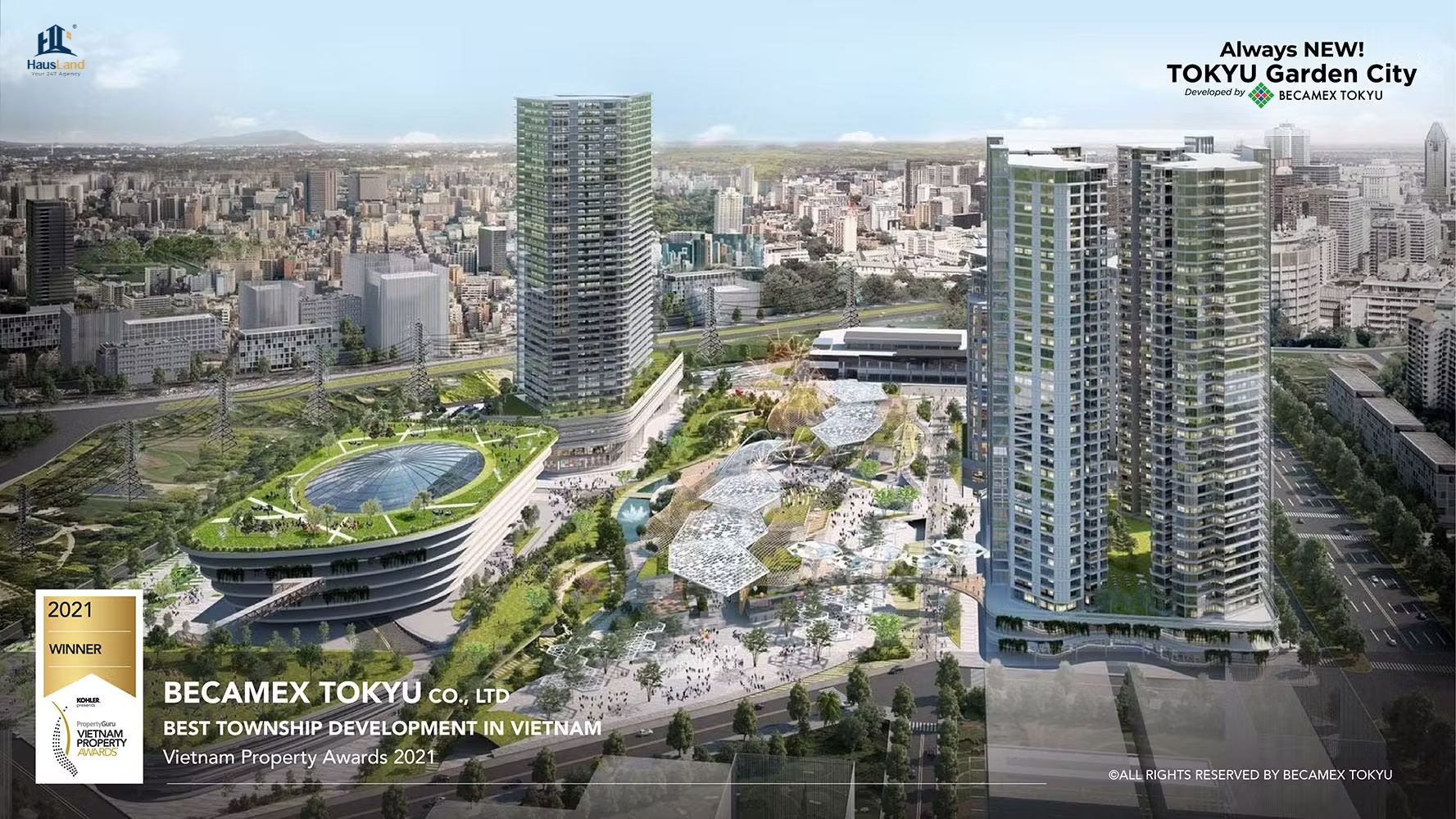 Giải thưởng Best Township Development in Vietnam