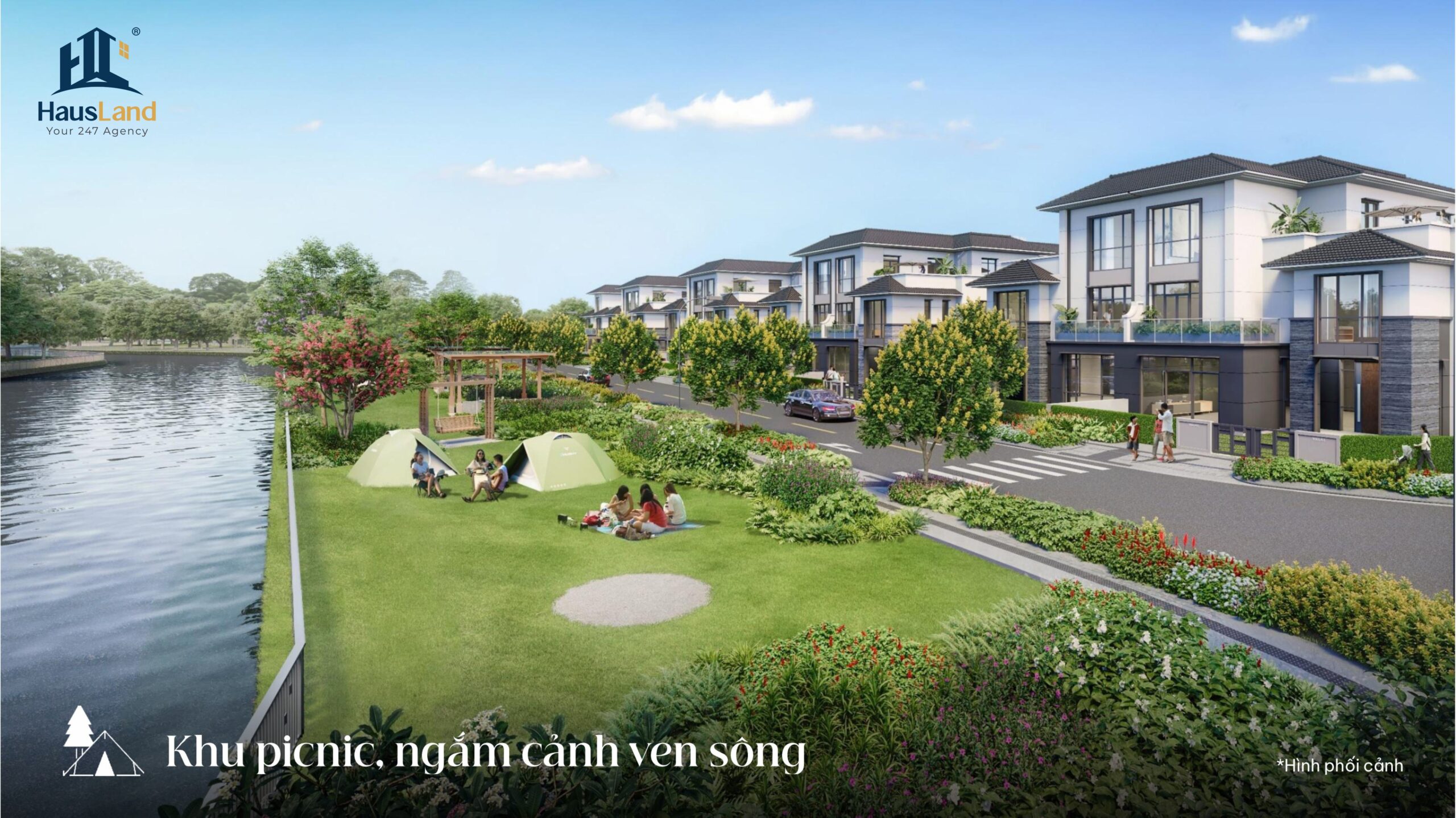 5 iFactor – Hệ giá trị độc bản kiến tạo đẳng cấp Gladia by the Waters 7 Khu picnic tại Gladia by the Waters