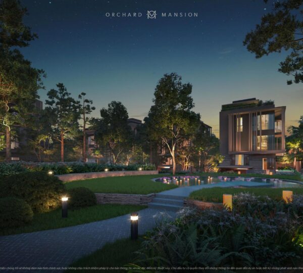 Orchard Mansion Cong vien dinh doi
