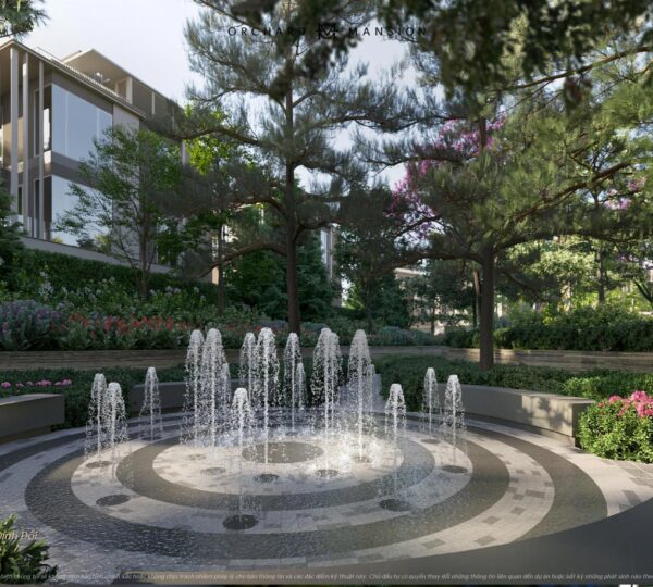 Orchard Mansion vuon may te nuoc