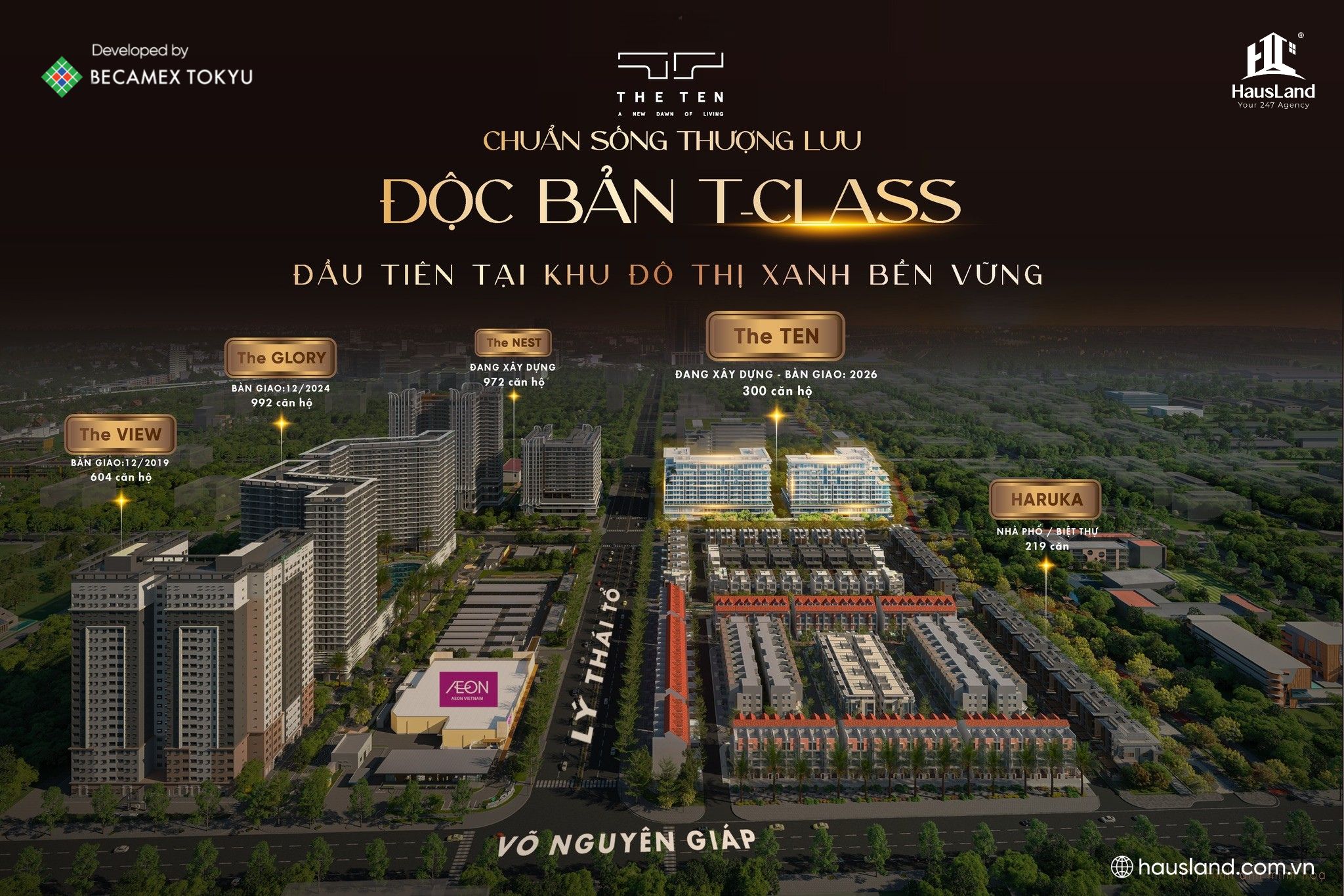 Vị trí dự án The TEN