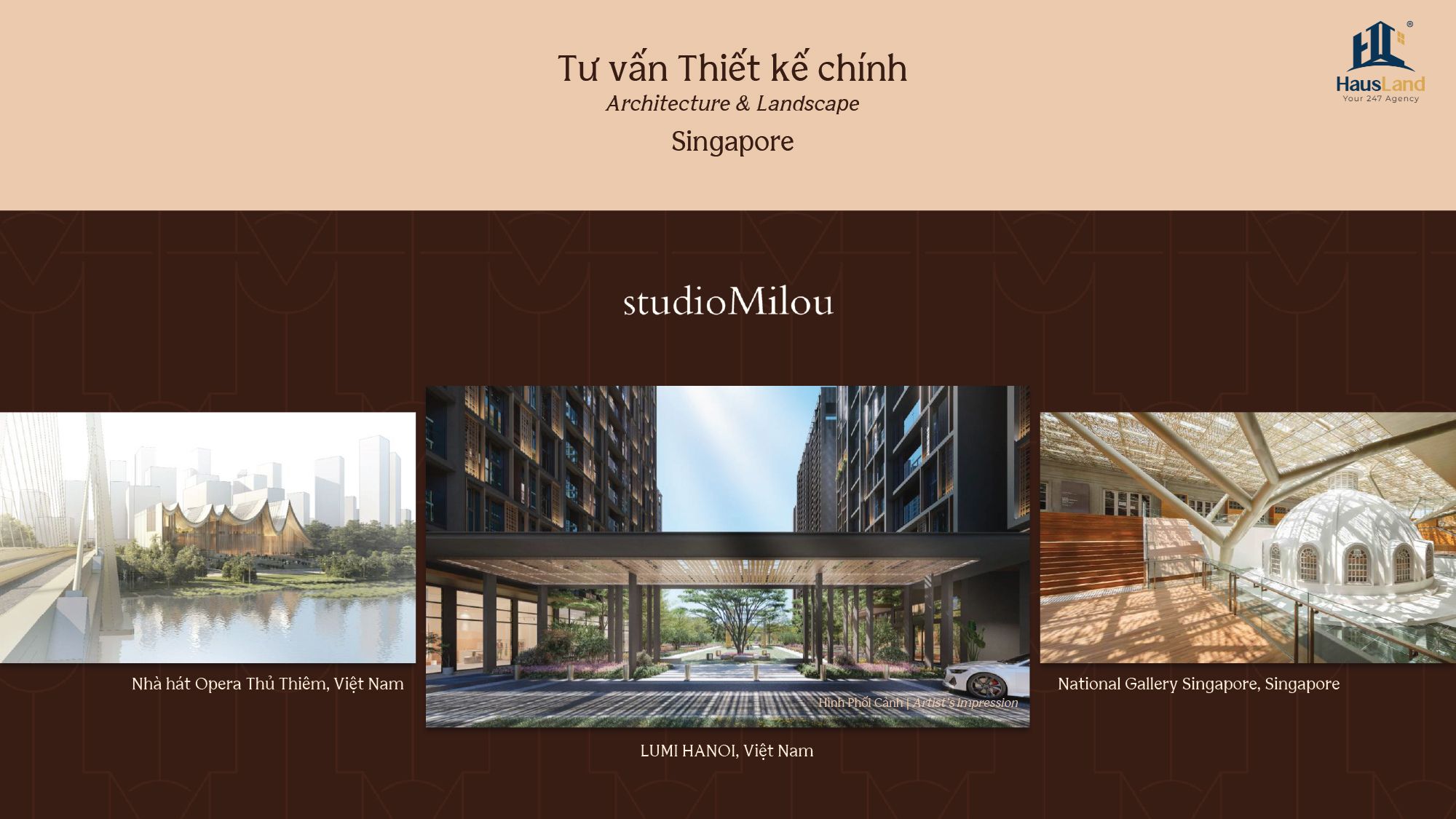 Đơn vị tư vấn và thiết kế Studio Milou