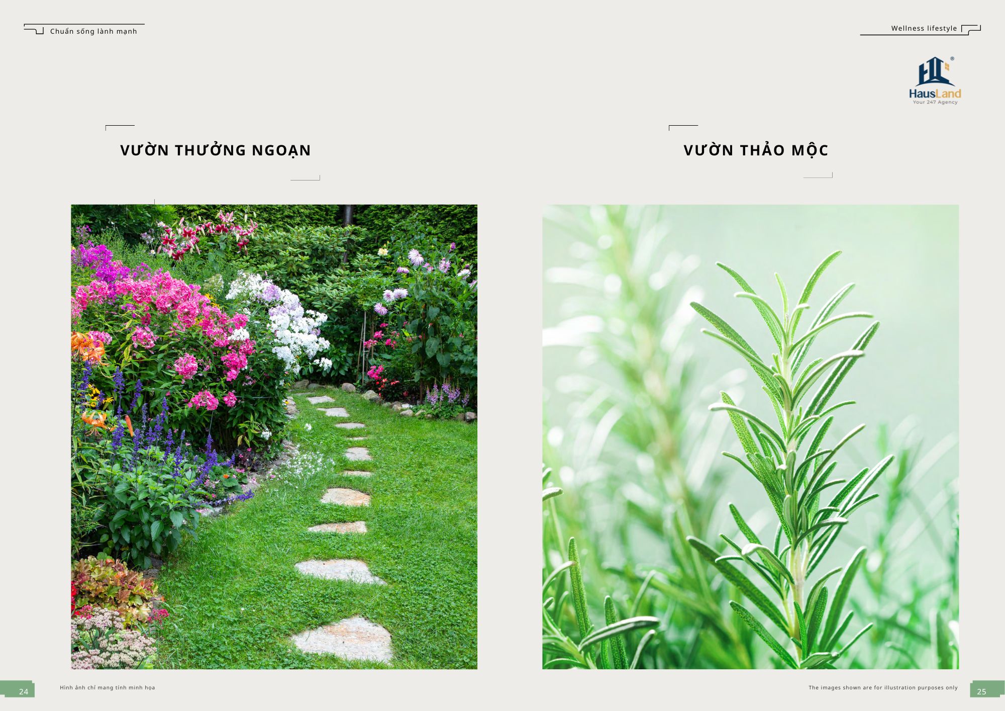 Vườn thưởng ngoại và vườn thảo mộc tại The TEN