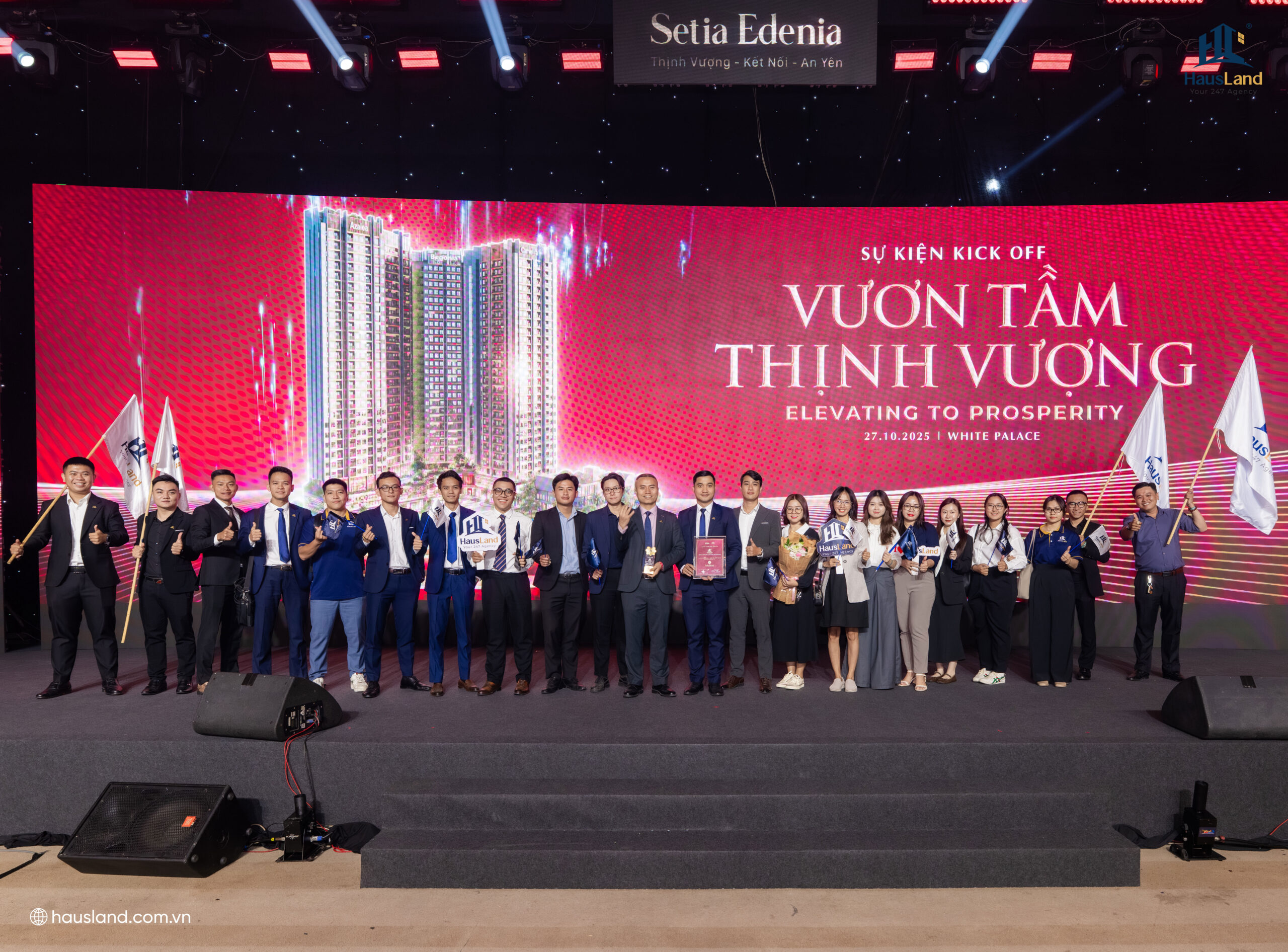 HausLand tại Kick-off Setia Edenia 