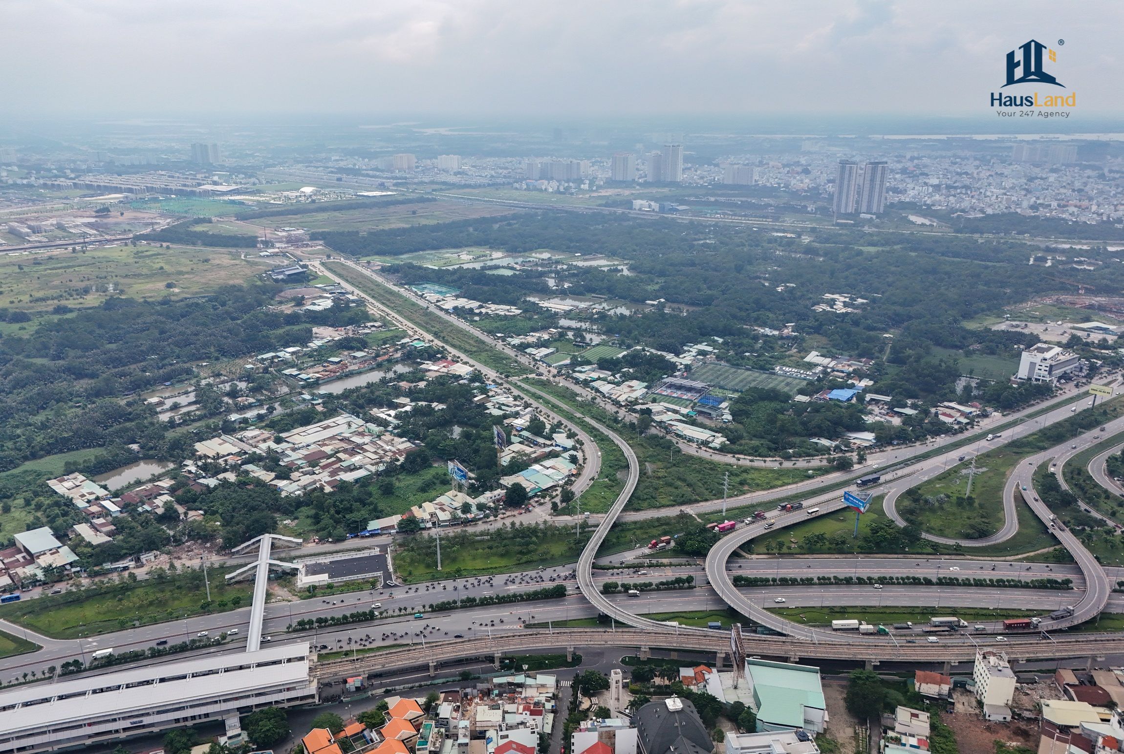 Hạ tầng thúc đẩy sự phát triển bất động sản