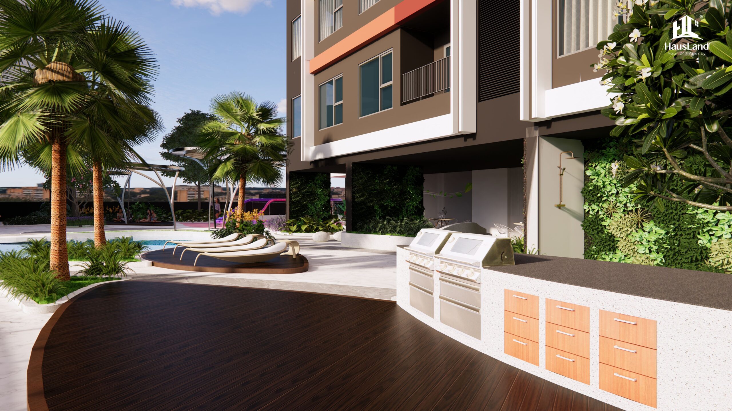 Khu vực BBQ tại Setia Edenia