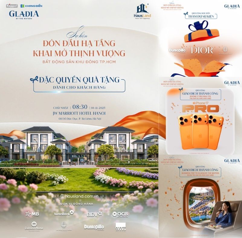 Sự kiện Gladia by the Waters