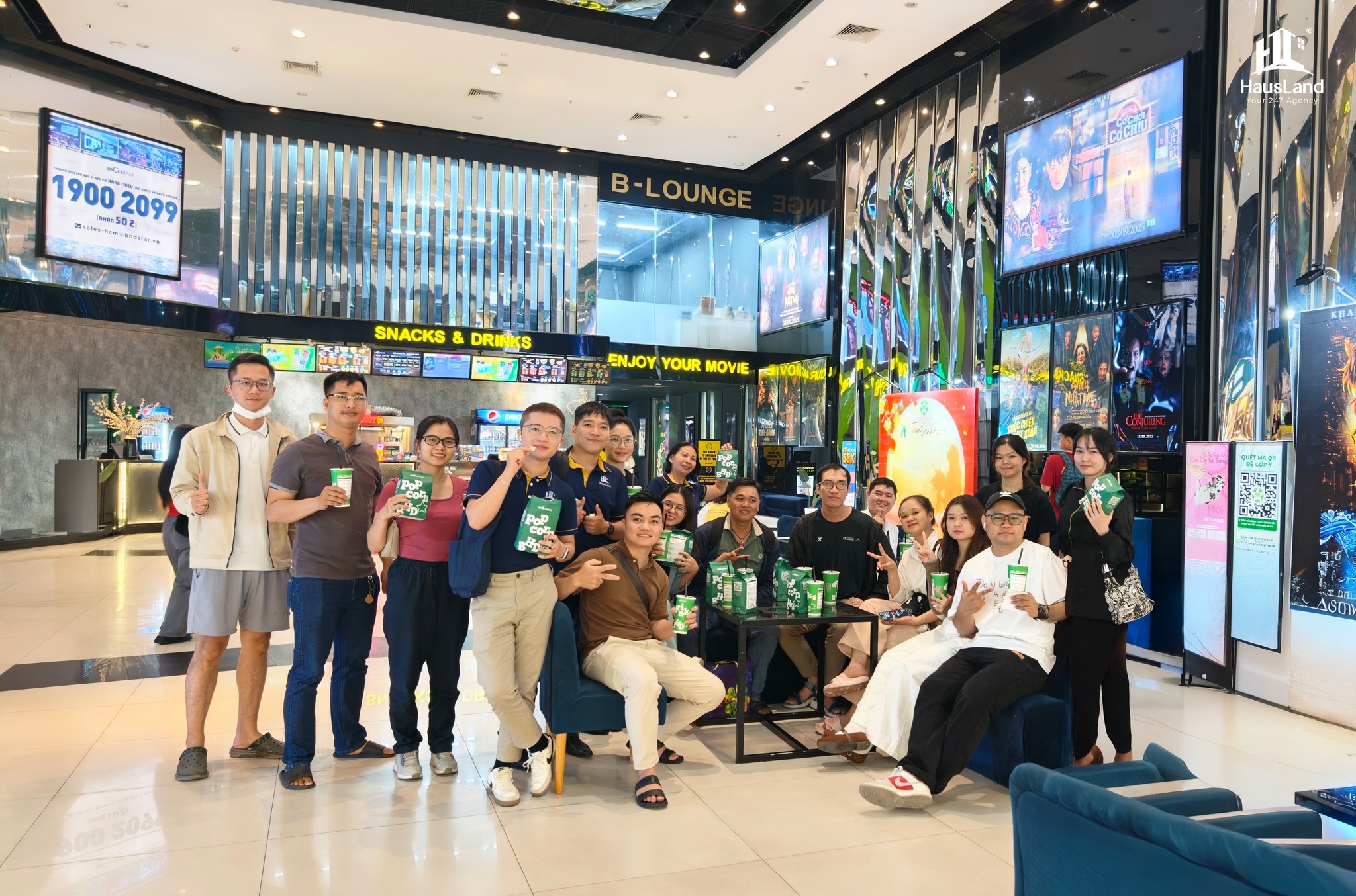 HausLand Movie Night: Gắn kết nội bộ hàng tháng 2 HausLand Movie Night: Gắn kết nội bộ hàng tháng