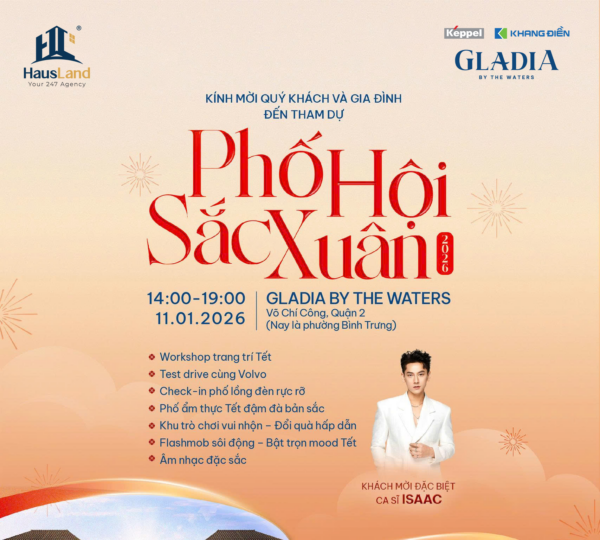 GLADIA BY THE WATERS - SỰ KIỆN "PHỐ HỘI SẮC XUÂN"