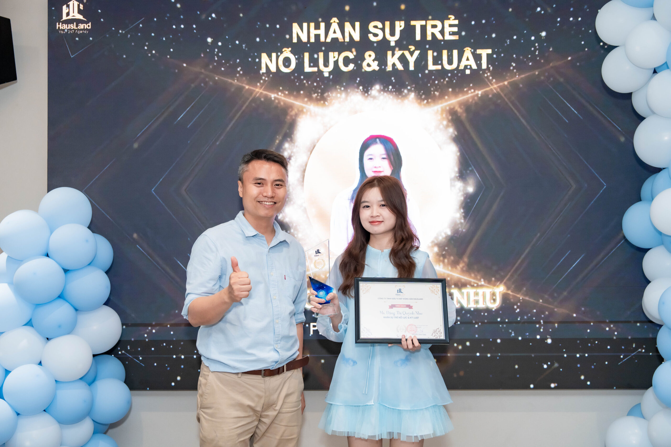 Year End Party HausLand 2025 "Vững nội lực - Bền văn hoá - Gặt thành công" 23 Nhân sự trẻ nỗ lực & kỷ luật - Đặng Thị Quỳnh Như