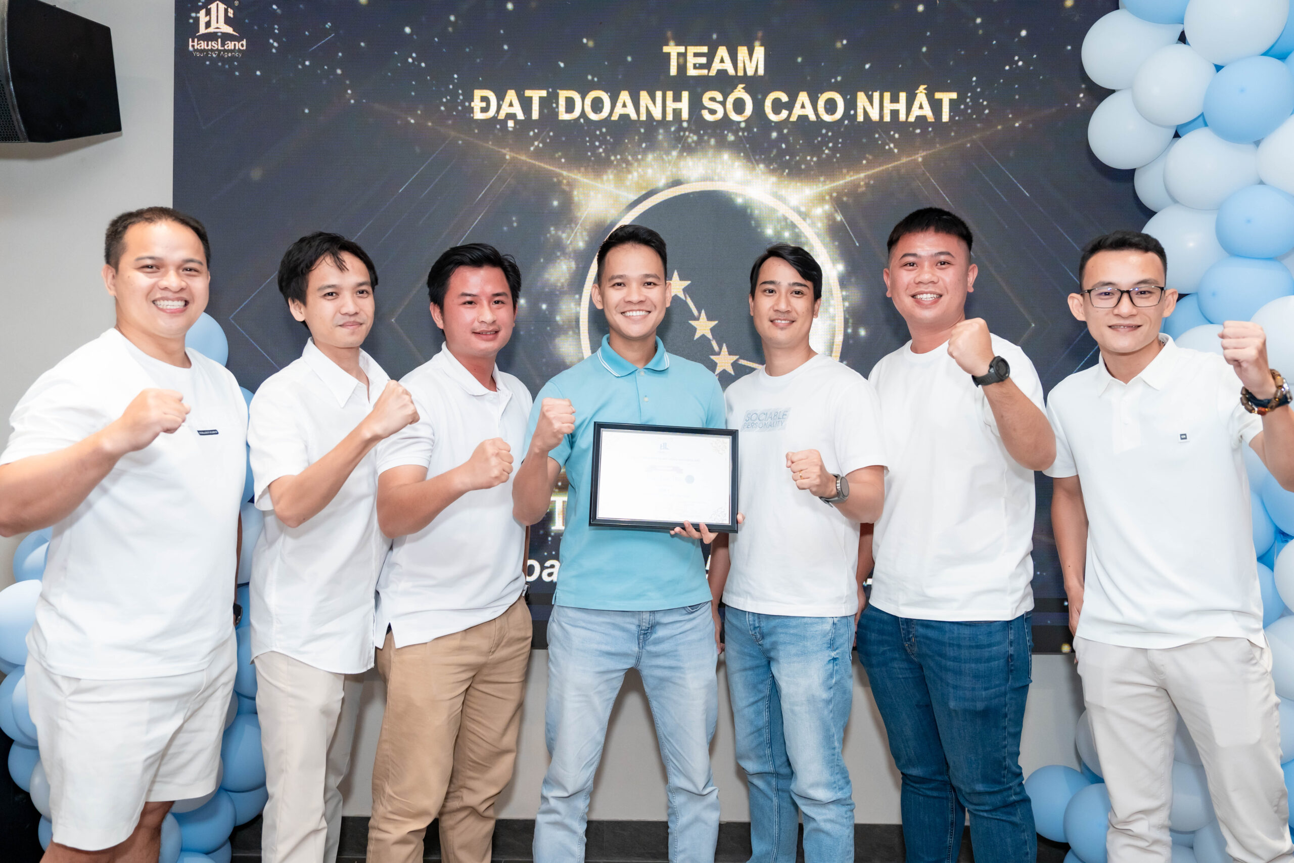 Year End Party HausLand 2025 "Vững nội lực - Bền văn hoá - Gặt thành công" 16 Team đạt doanh số cao nhất - Bắc Đẩu