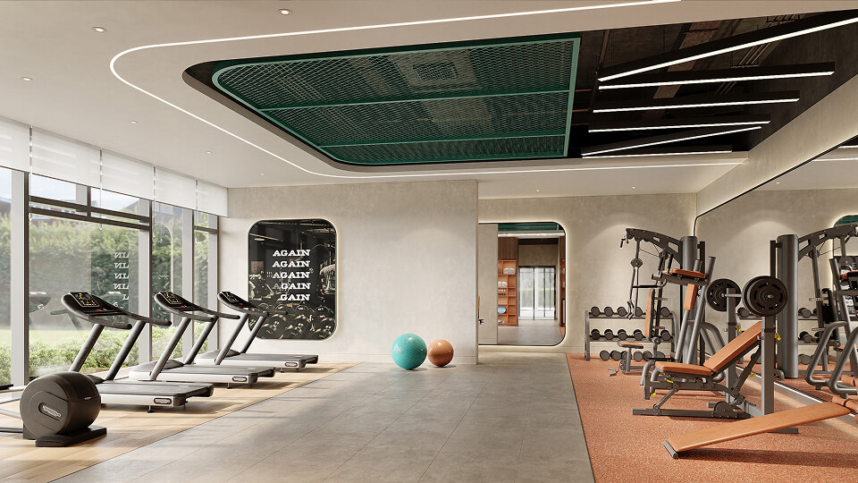 EAST Tower chính thức ra mắt – Mảnh ghép cuối cùng hoàn thiện MIDORI PARK The NEST 13 Phòng Gym tại Midori Park The NEST