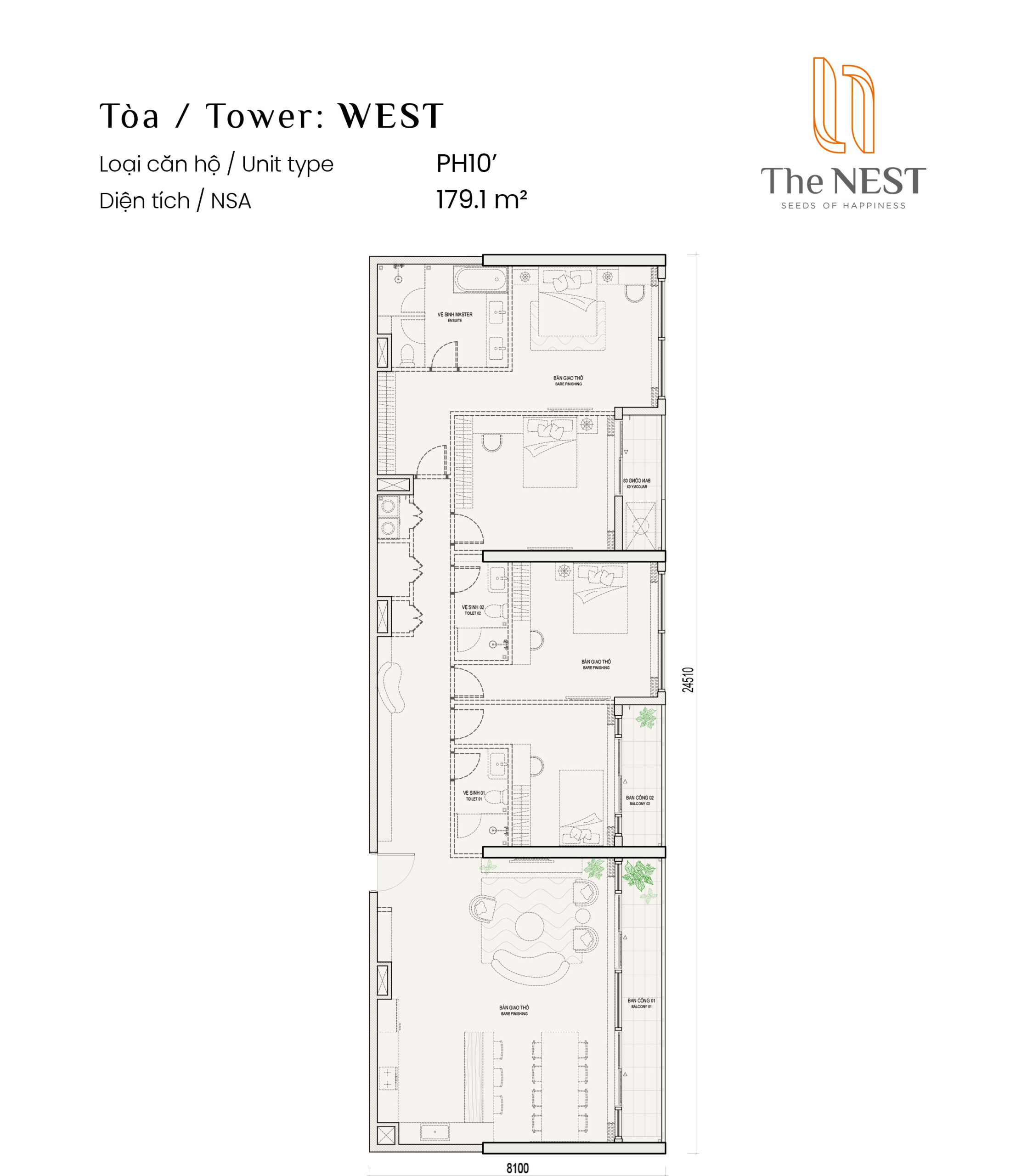 MIDORI PARK The NEST 59 H7-PH10_