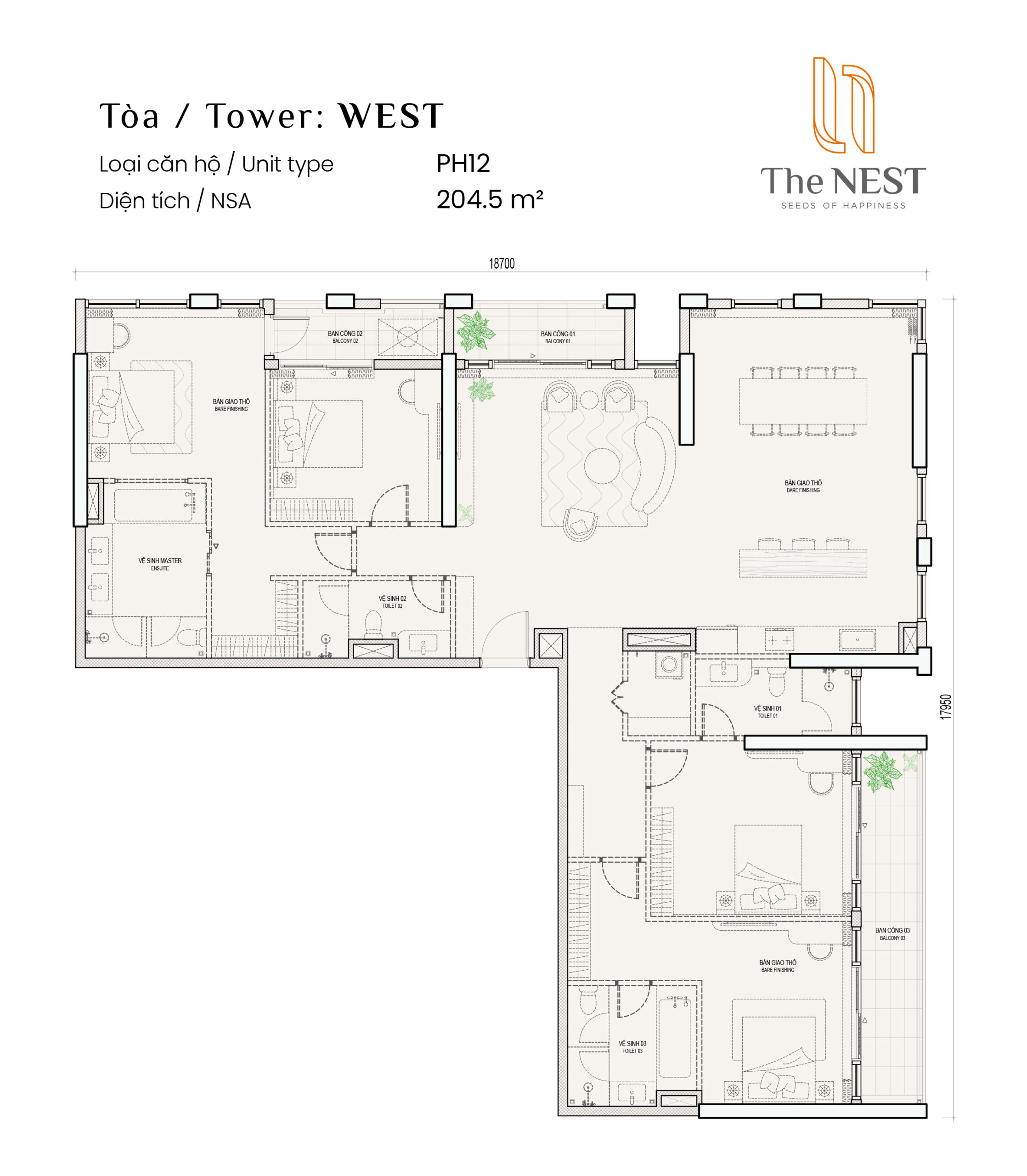 MIDORI PARK The NEST 62 H7-PH12
