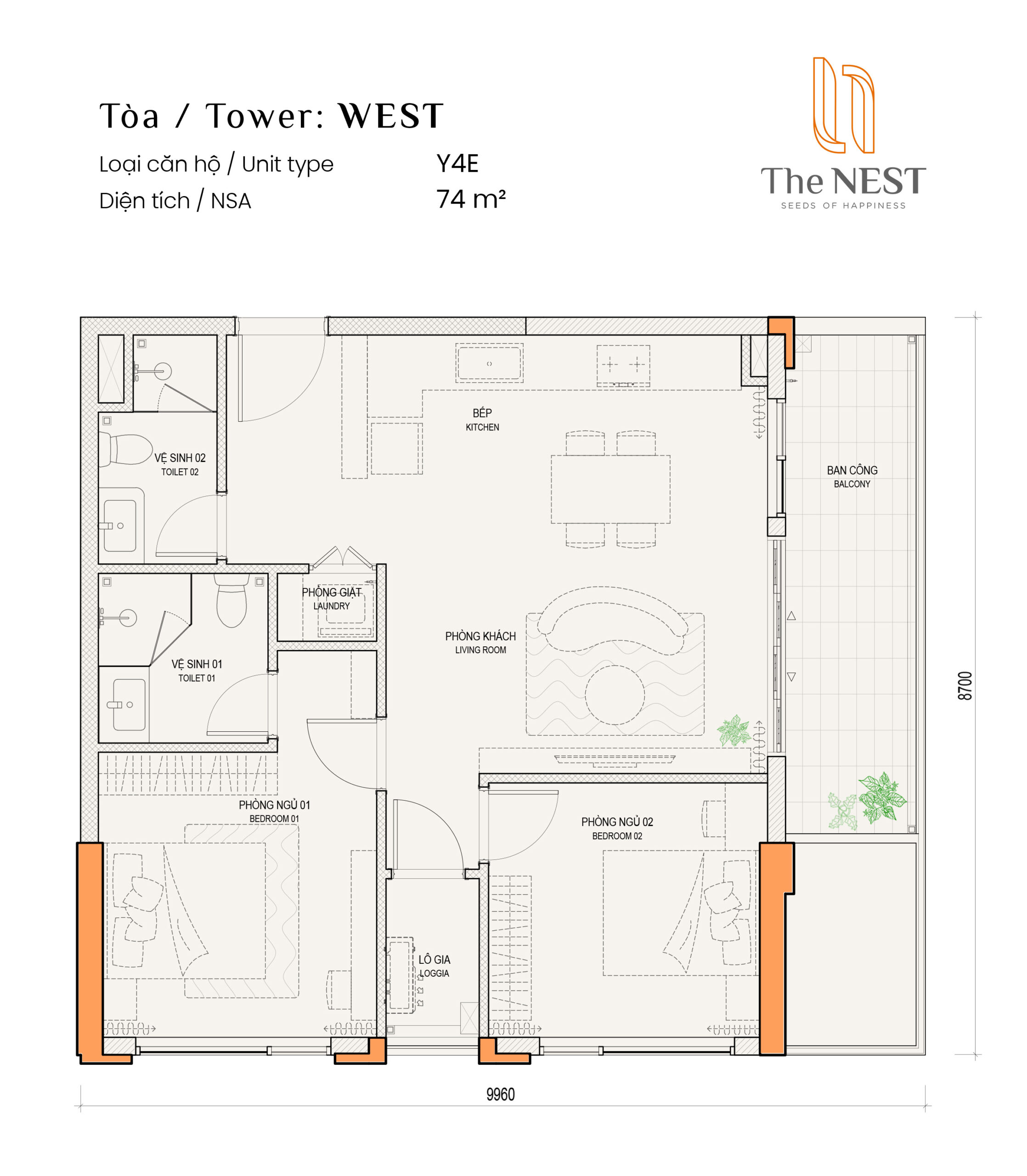 MIDORI PARK The NEST 47 H7-Y4E
