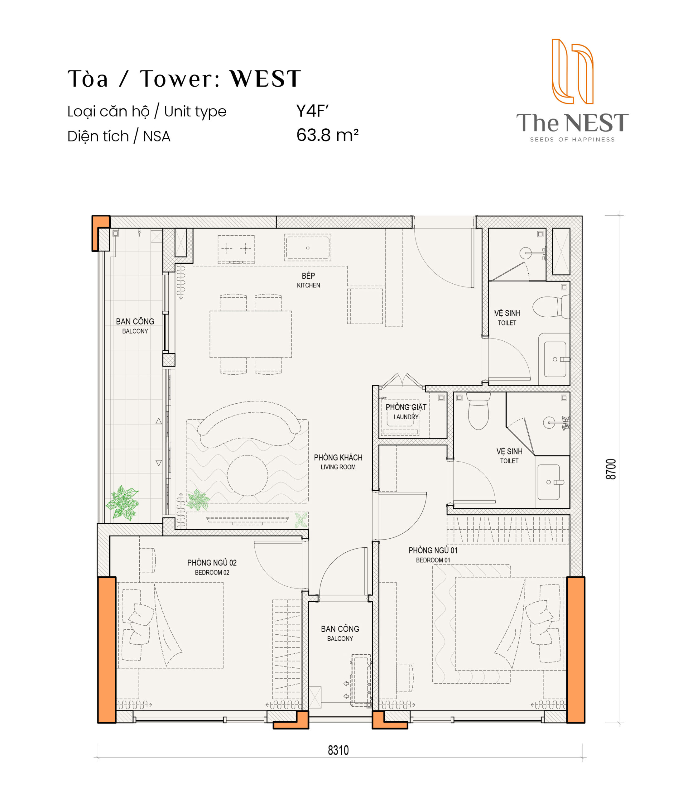 MIDORI PARK The NEST 48 H7-Y4F_