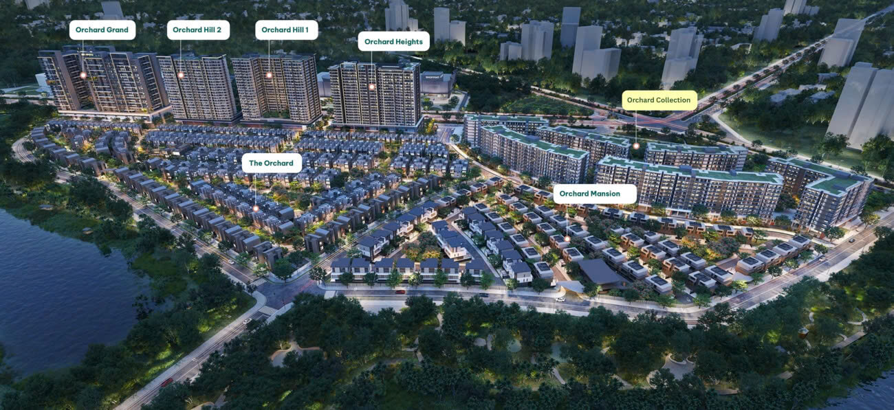 Orchard Collection: Phân khu căn hộ trung tầng cuối cùng tại Đại đô thị Sycamore 2 Tổng quan Đại đô thị Sycamore