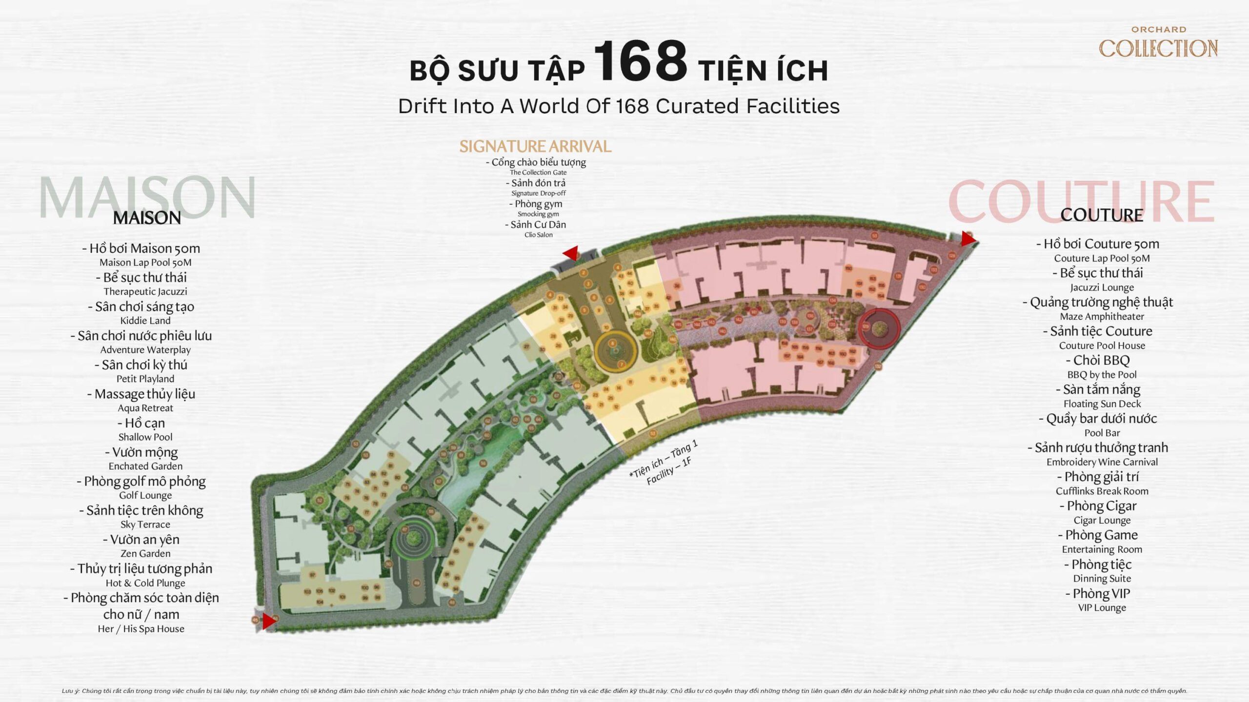 Tiện ích Orchard Collection: Chuẩn sống tinh chỉnh với 168 đặc quyền đẳng cấp 3 Hệ tiện ích Orchard Collection