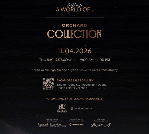 ORCHARD COLLECTION - MINI EVENT 11.04.2026 2 ORCHARD COLLECTION - MINI EVENT 11.04.2026