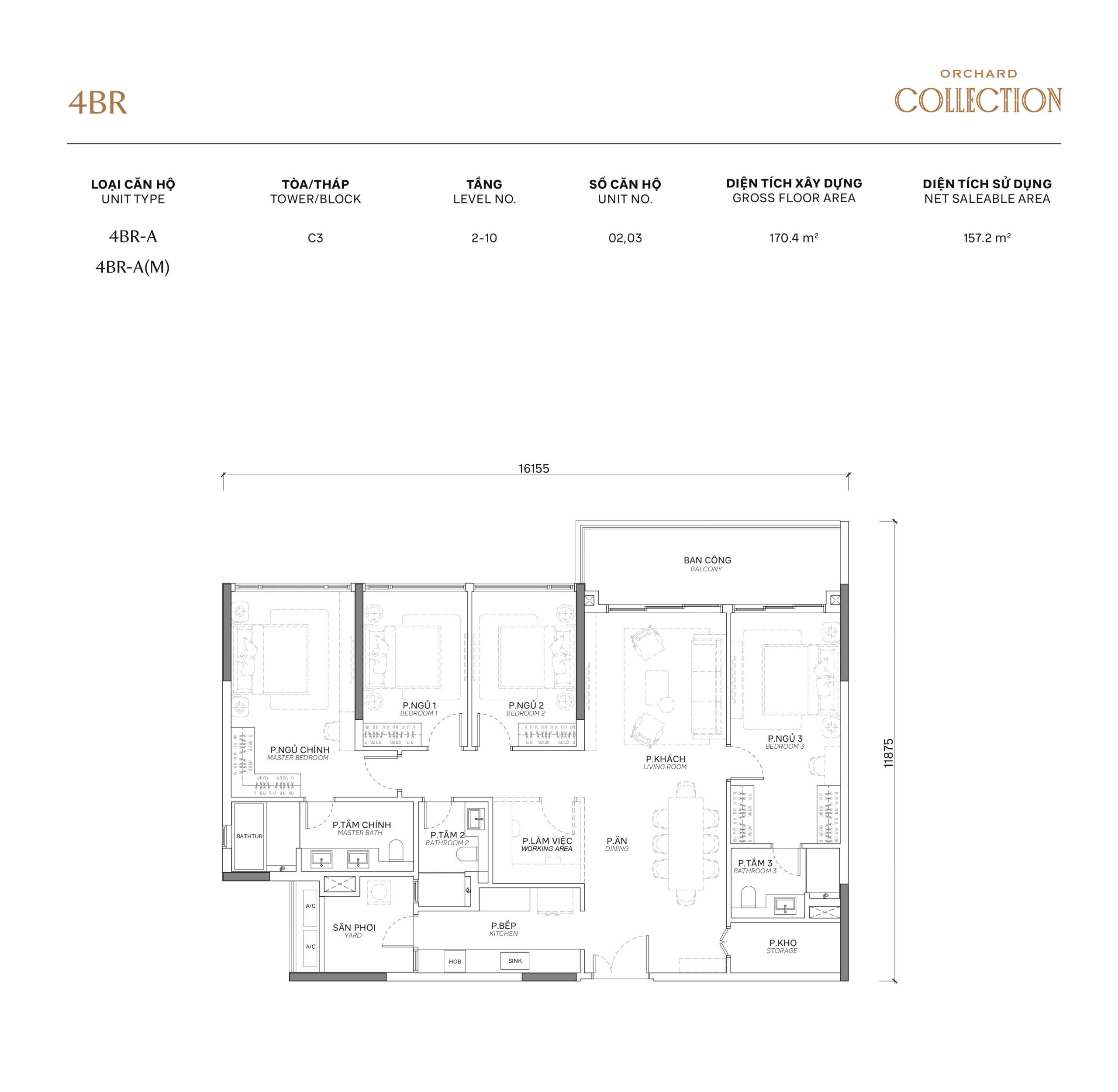 Orchard Collection 48 Orchard Collection - Layout - 4PN - 1
